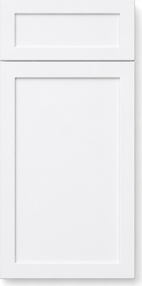 Skinny Shaker White sample door