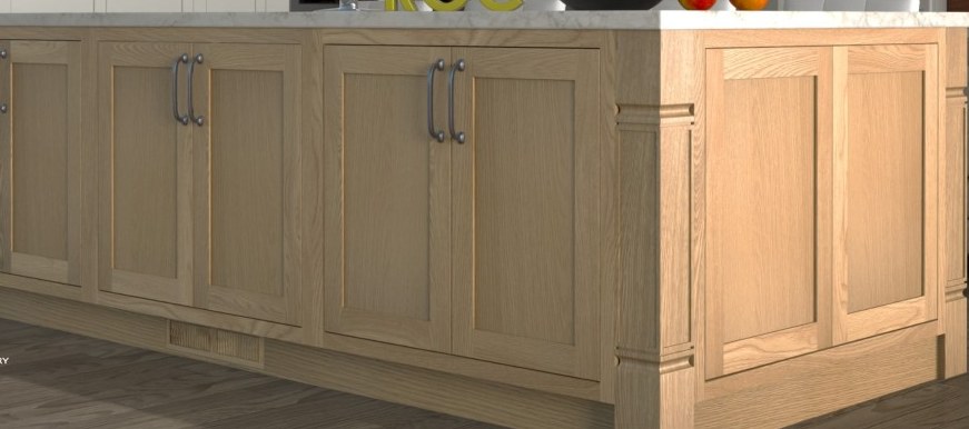 Shaker Hazelnut Inset