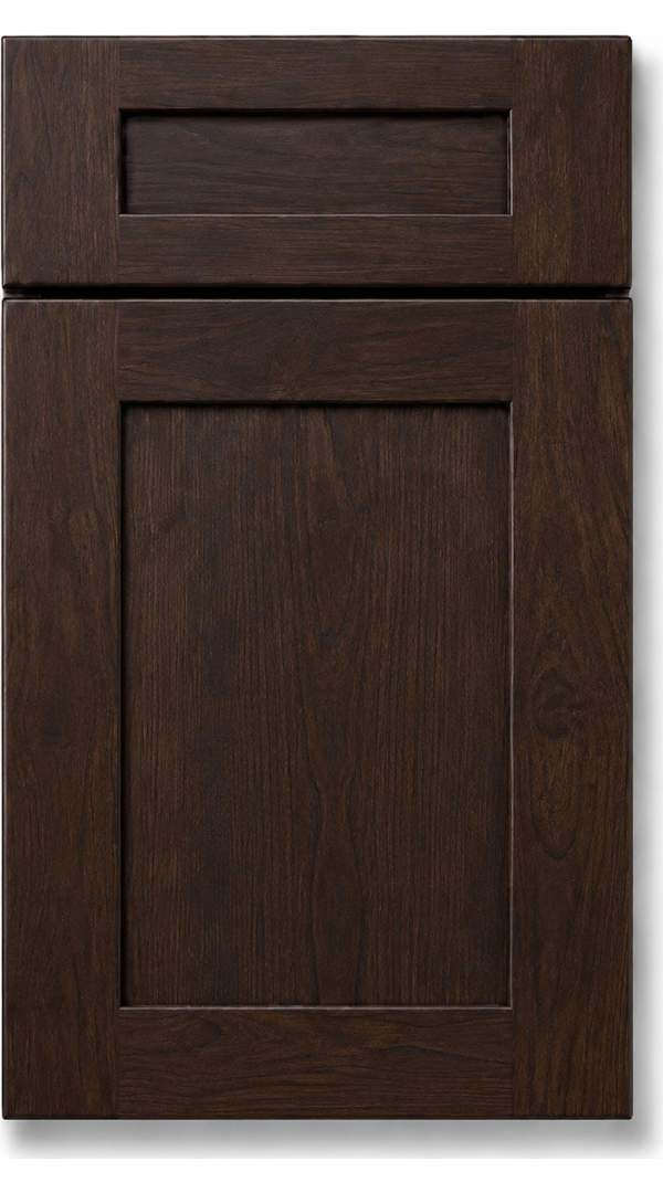 Shaker Espresso sample door