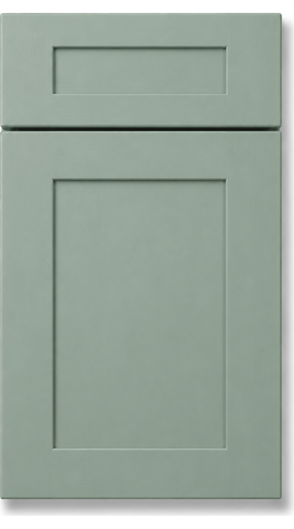 Shaker Sea Green sample door
