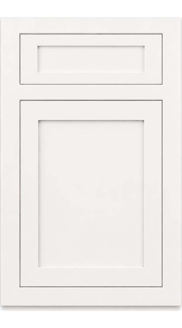 Shaker White Inset sample door