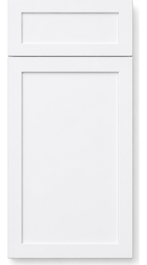 Skinny Shaker White sample door