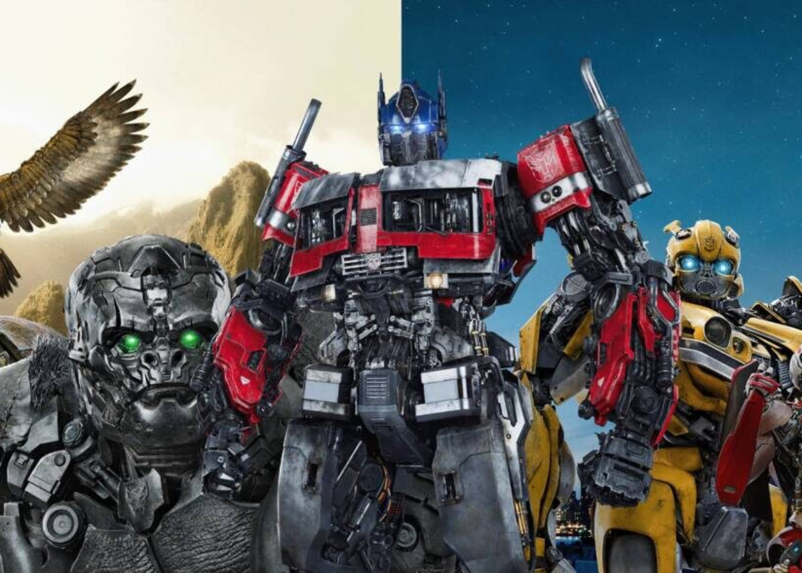 Assista aos filmes de Transformers em ordemcronológica