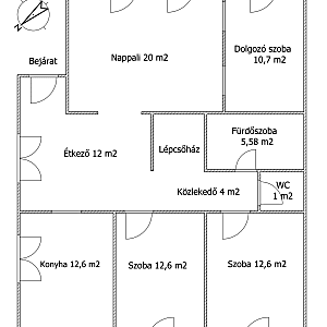 Törökbálinton az Újtelep városrészben eladó egy 157 m2-es családi ház. #16