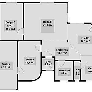 Tükörhegyi luxus családi ház KIADÓ #16