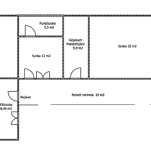 Törökbálint városközpontban eladó egy 162 m2-es családi ház 900 m2 telekkel. #1