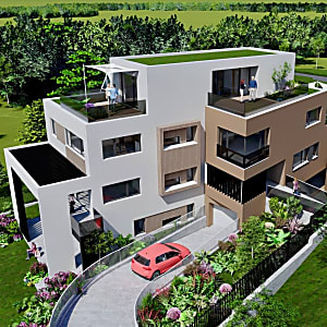 Budapest XI. kerület Spanyolréten eladó egy körpanorámás, belső kétszintes penthouse #8