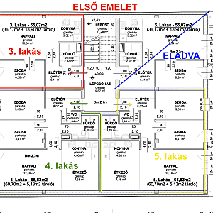Érd Városközpontban első emeleti lakás eladó #6
