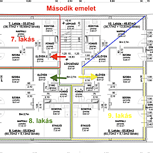 Érd Városközpontban Új Építésű ERKÉLYES lakás eladó #6