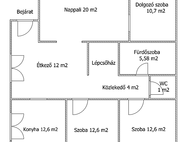 Törökbálinton az Újtelep városrészben eladó egy 157 m2-es családi ház. #16