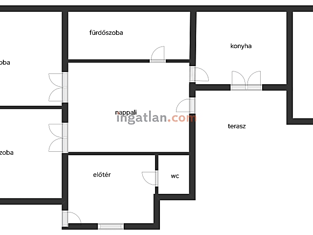 Földszinti kertkapcsolatos lakás 3 lakásos társasházban ELADÓ #7