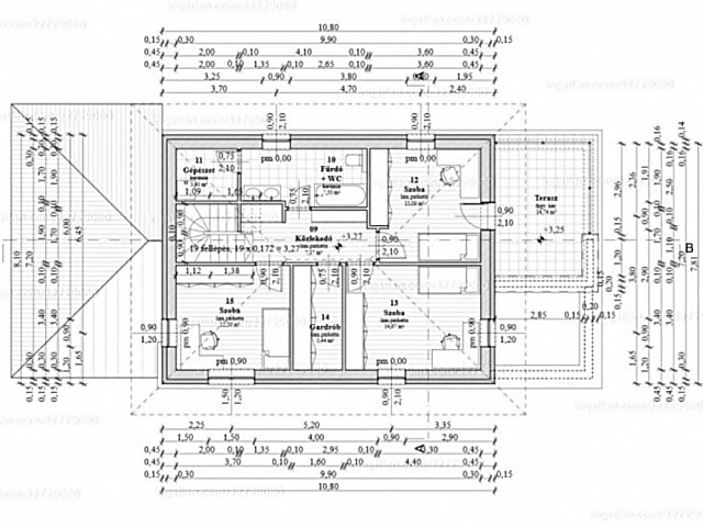 Érd Fenyvesben Minimalista Önálló családi ház eladó #1
