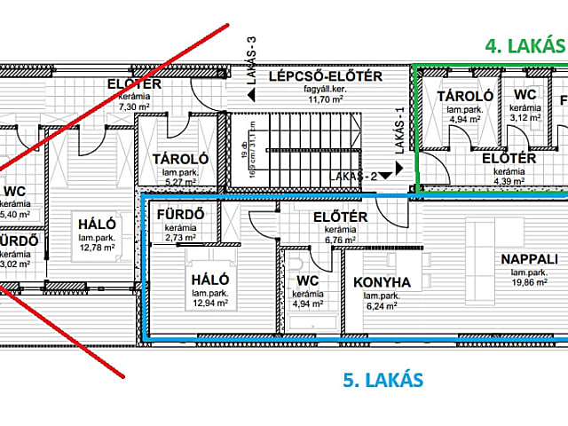 Érd Városközpontban új építésű társasházi lakás eladó #3