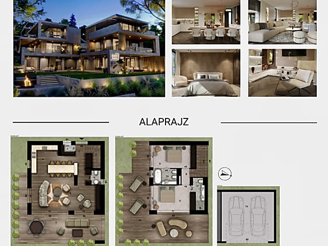 Budapest XII. kerület Mártonhegyen egyedi kialakítású design-lakások eladók #4