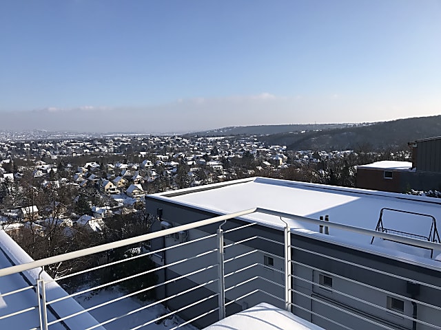 Törökbálinton, a Józsefhegyen eladó egy négylakásos társasház, örökpanorámás lakása. #17