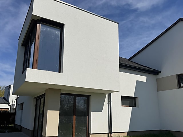 Diósdon újépítésű ikerházfél duplagarázzsal 