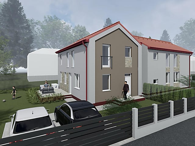 Budapest XXII. kerület Nagytétényben új építésű ikereház eladó #1