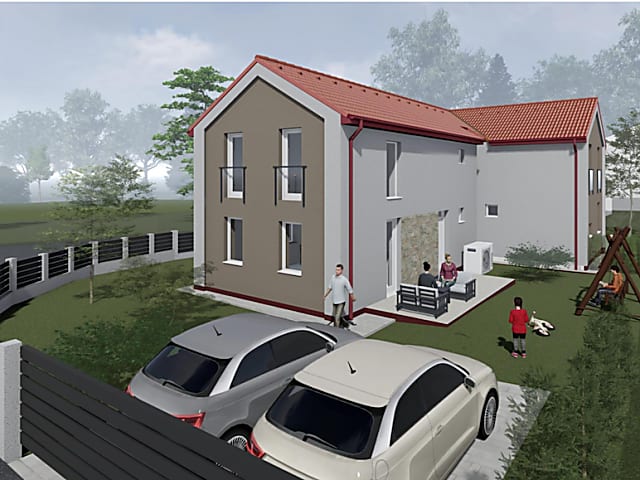 Budapest XXII. kerület Nagytétényben új építésű ikereház eladó #3