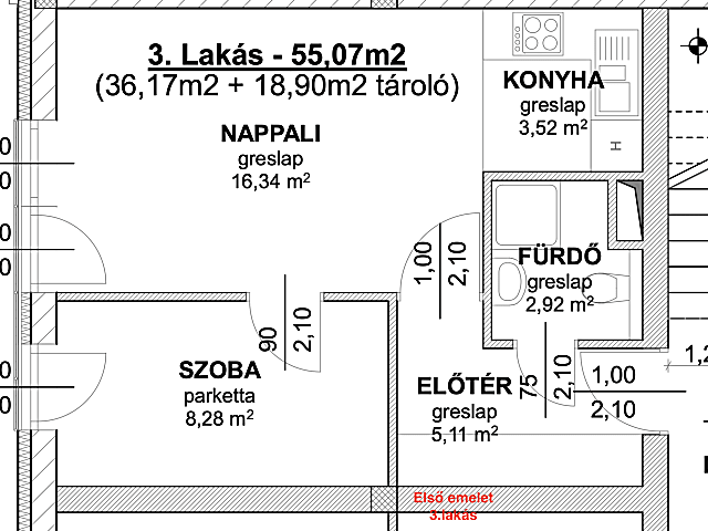 Érd központi részén új építésű társasházi lakások eladók #5