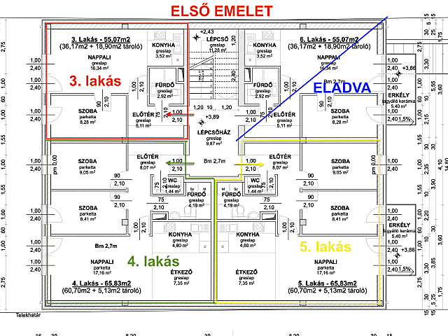 Érd Városközpontban első emeleti lakás eladó #6