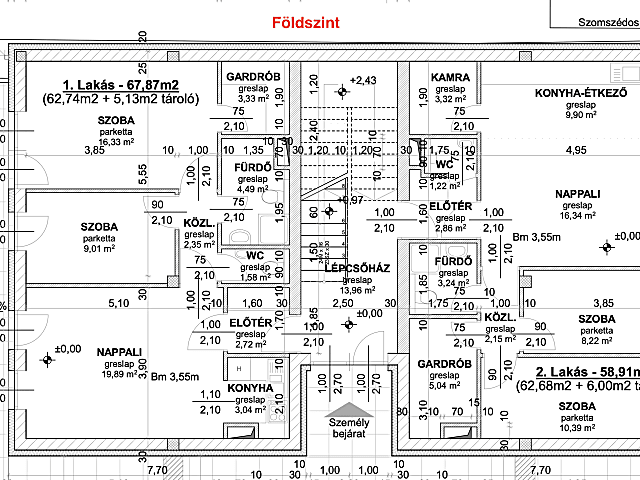 Érd Városközpontban Új Építésű ERKÉLYES lakás eladó #9