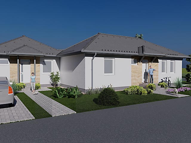 Velence új építésű városrészén ikerház eladó #4