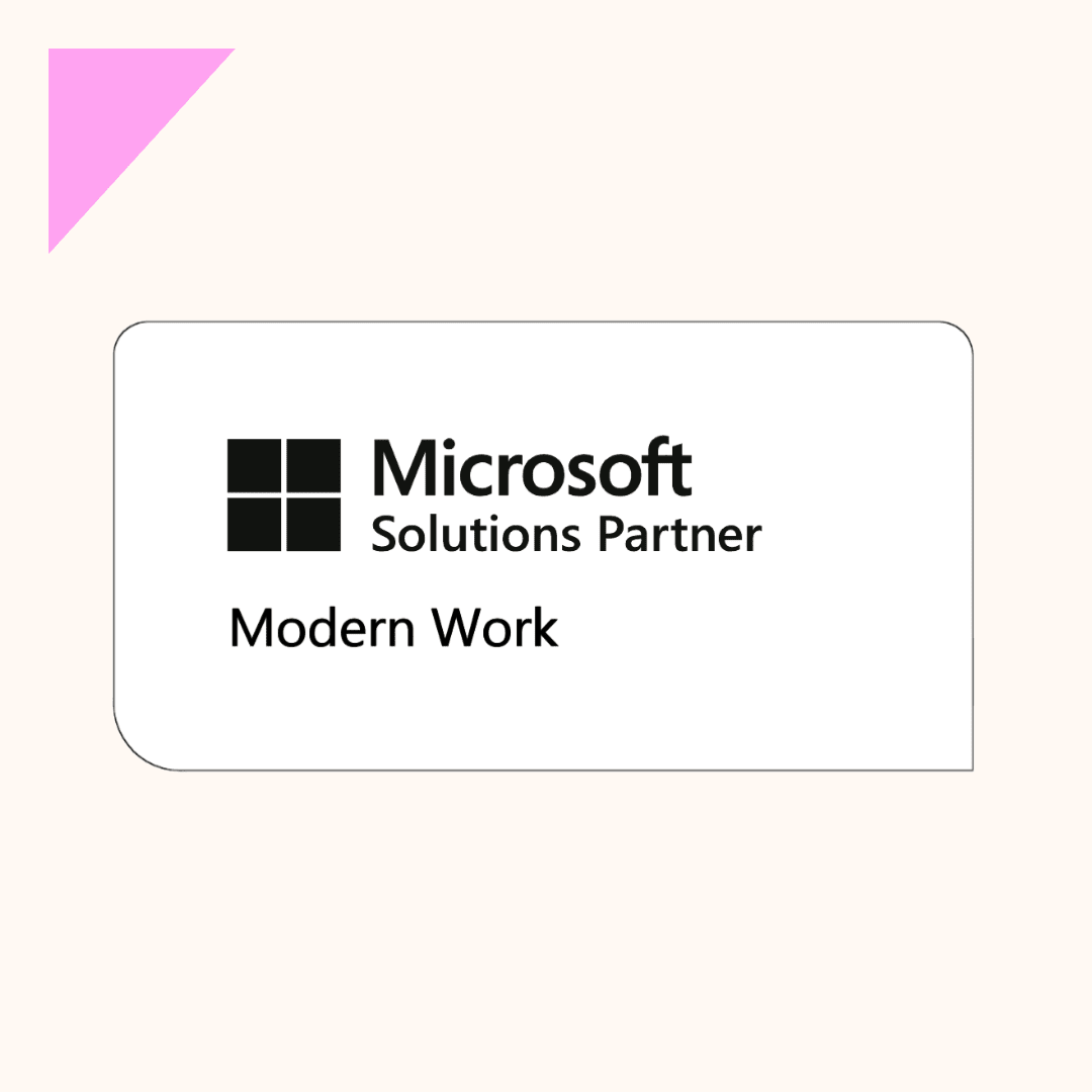 Badge-Microsoft modern work