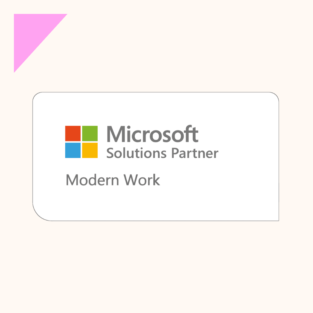 Badge-Microsoft modern work