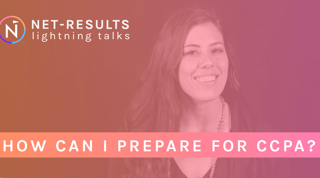 VIDEO: How to Prepare for CCPA