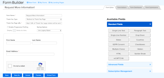 Net-Results Form Builder