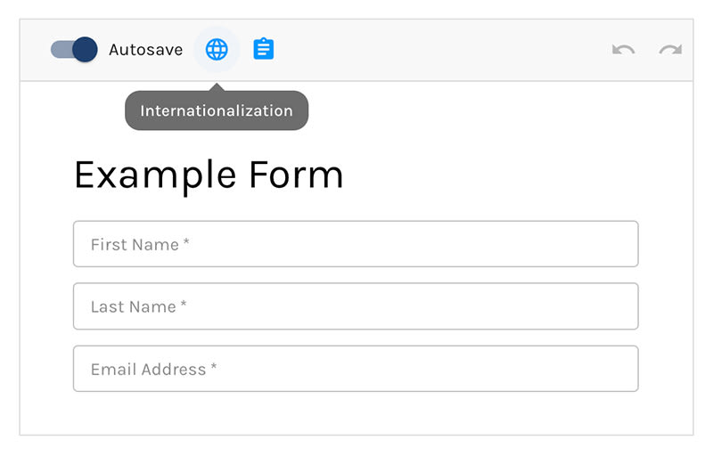 Form Internationalization