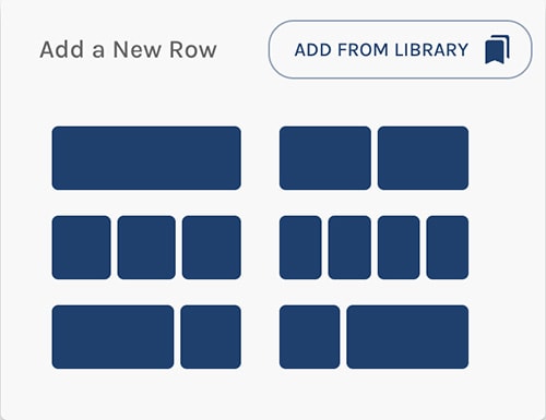 Add a Row frorm Your Library