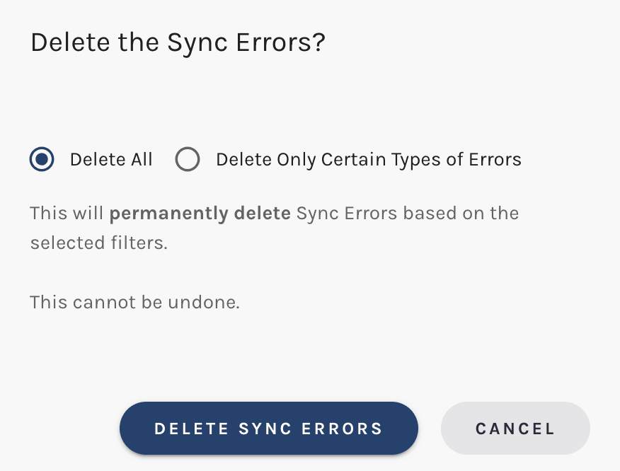 Errors