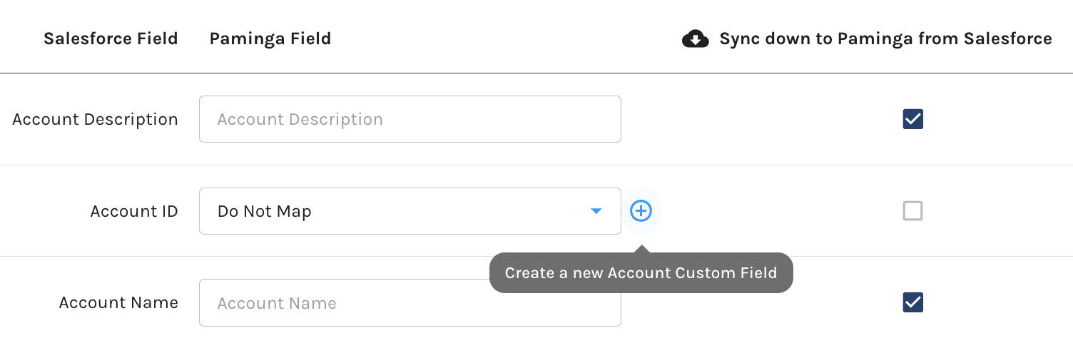 Create Custom Field via Mappings