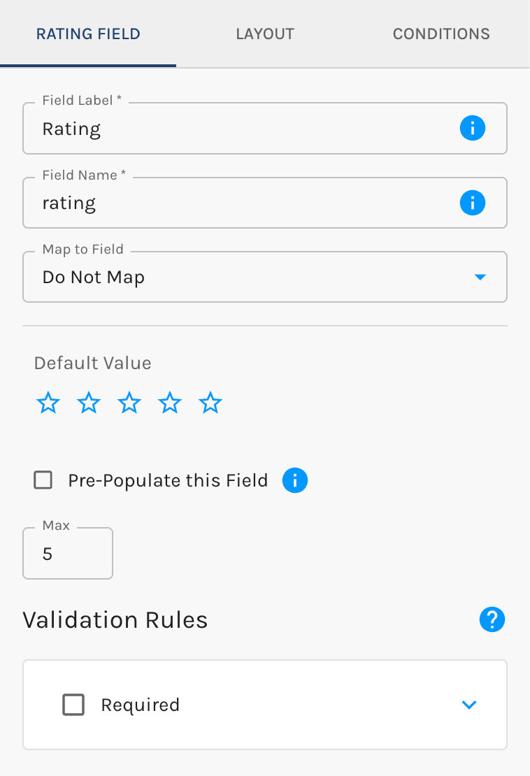 Rating Element