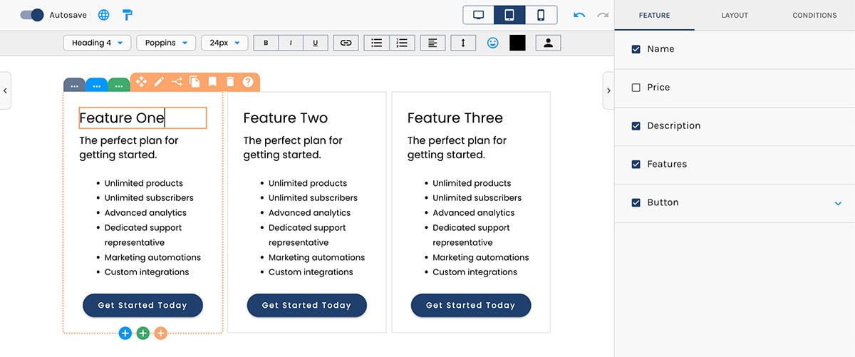 Feature Composition