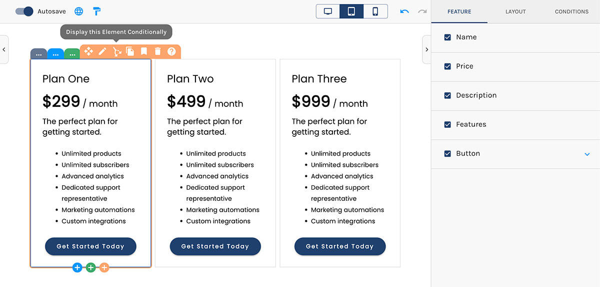 Pricing Composition