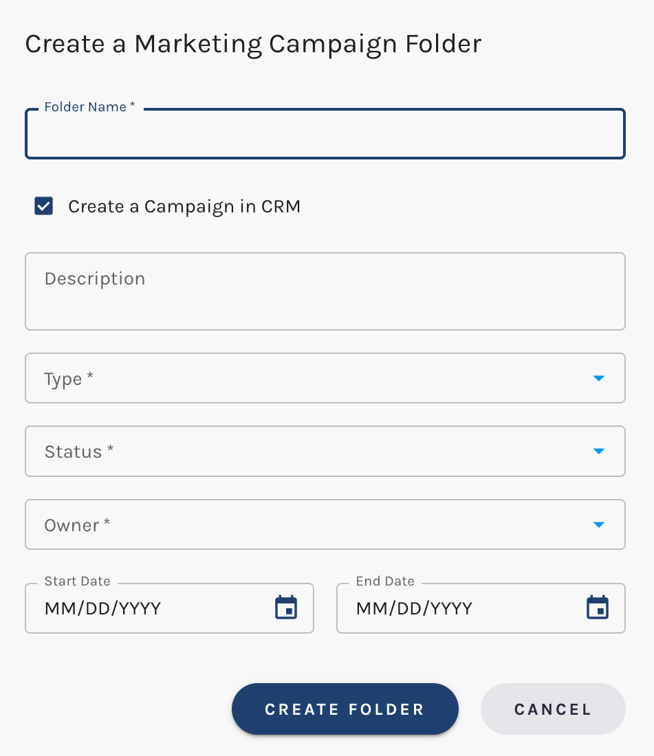 Create a Marketing Campaign in Paminga and CRM