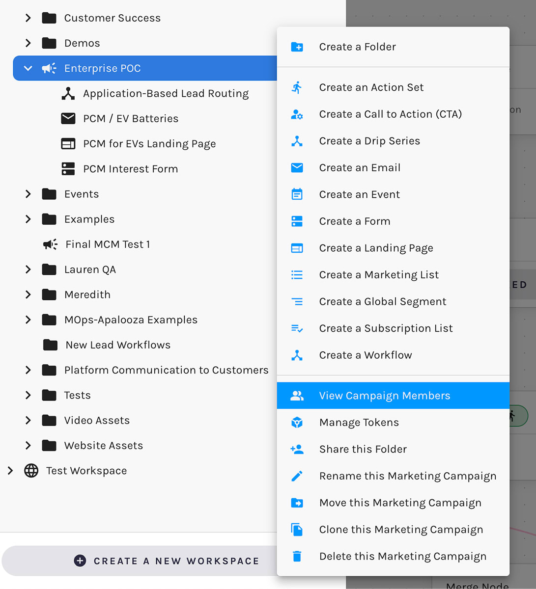 Paminga – View Marketing Campaign Members