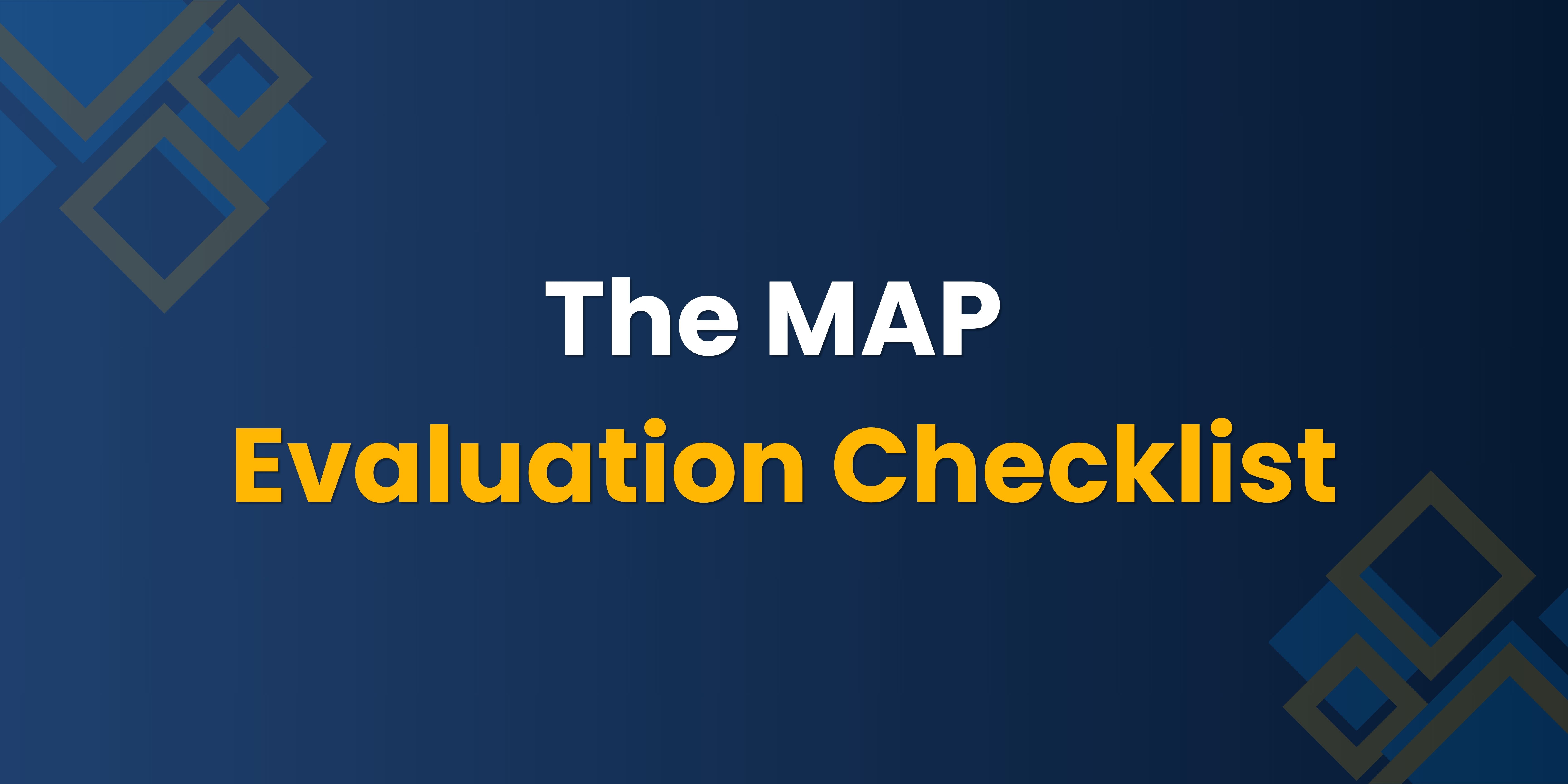 The MAP Evaluation Checklist thumbnail