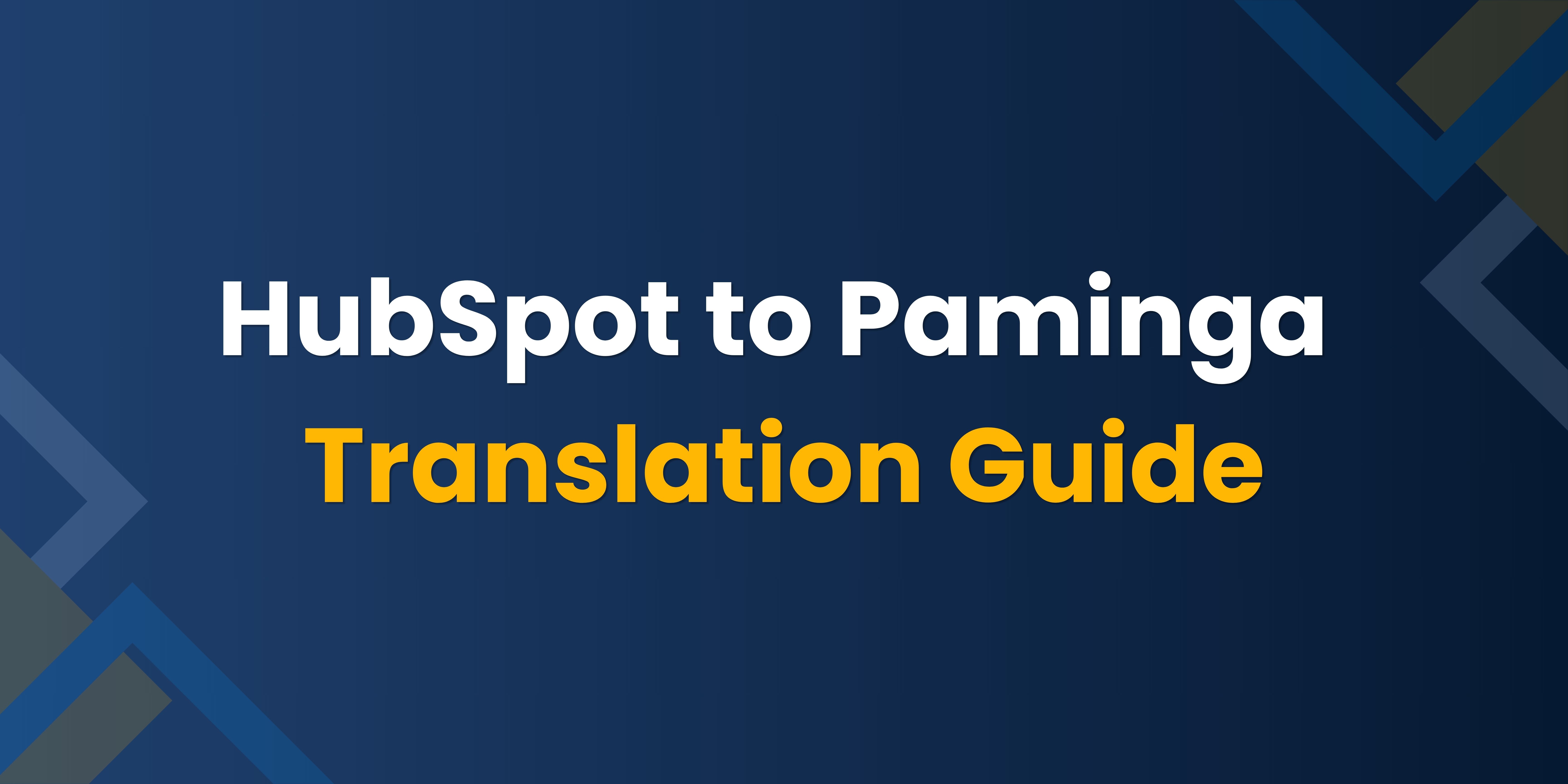 HubSpot to Paminga Translator thumbnail