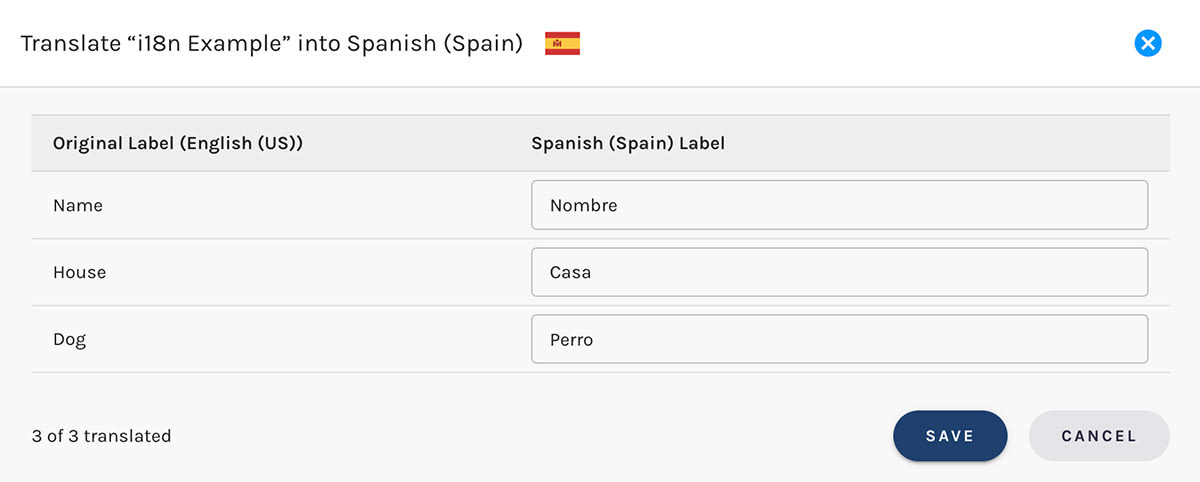 Paminga Drop Downs: Adding a Language