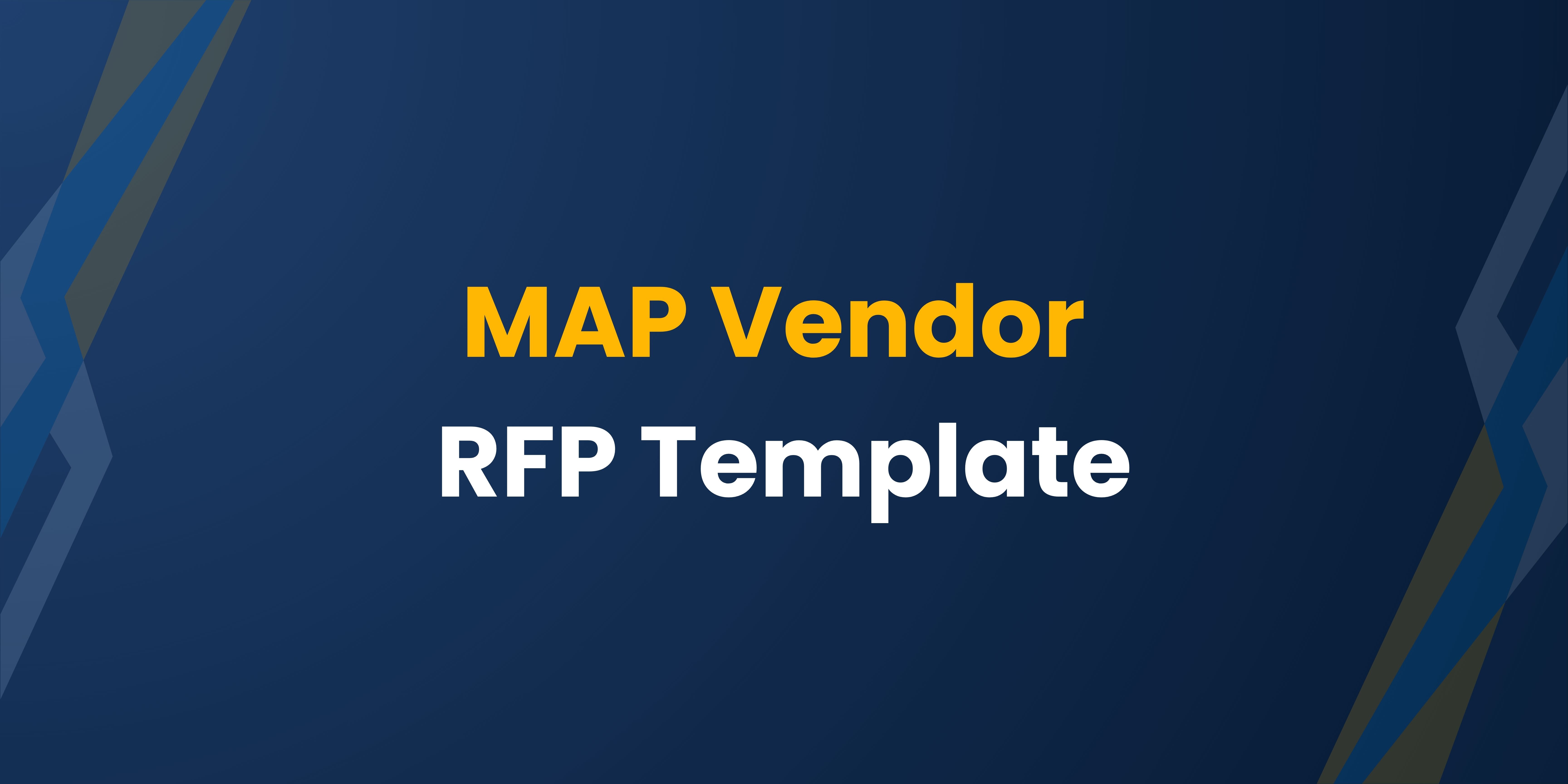 The MAP Vendor RFP Template thumbnail