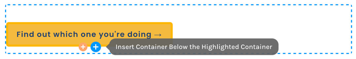 Now – Blue for Containers, Orange for Elements