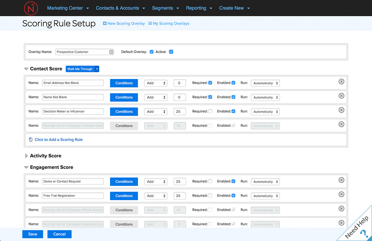 lead scoring marketing automation