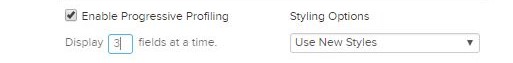 Progressive Profiling Checkbox in Form Builder