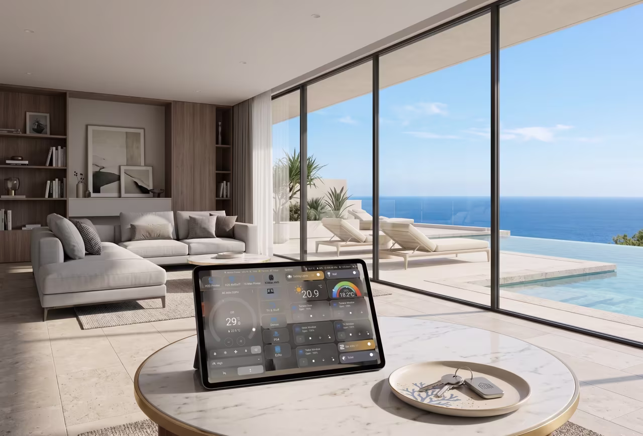 New Build Smart Home: Local Home Assistant Control in Benissa