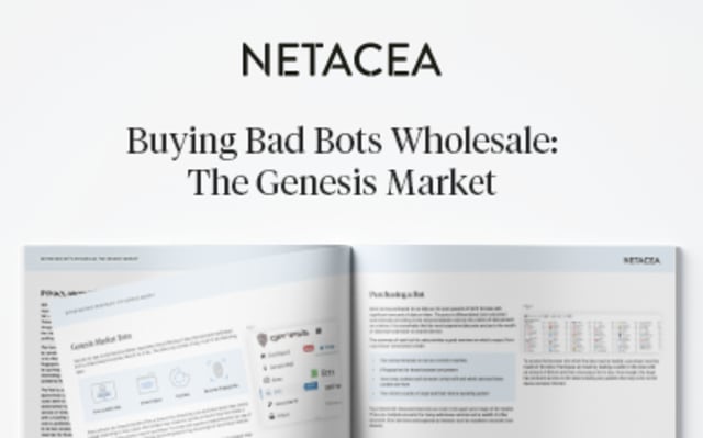 Buying Bad Bots Wholesale: The Genesis Market