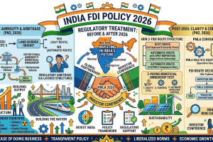 India's FDI Policy 2026: Press Note 2, Land Border Restrictions & PMLA Beneficial Ownership – Complete Guide