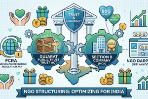 Choosing the Right NGO Structure in India: Charitable Trust vs. Section 8 Company Limited by Guarantee